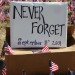 Photo courtsey of Tori Peterson The Hood Republicans set up a memorial last year marking the anniversary.